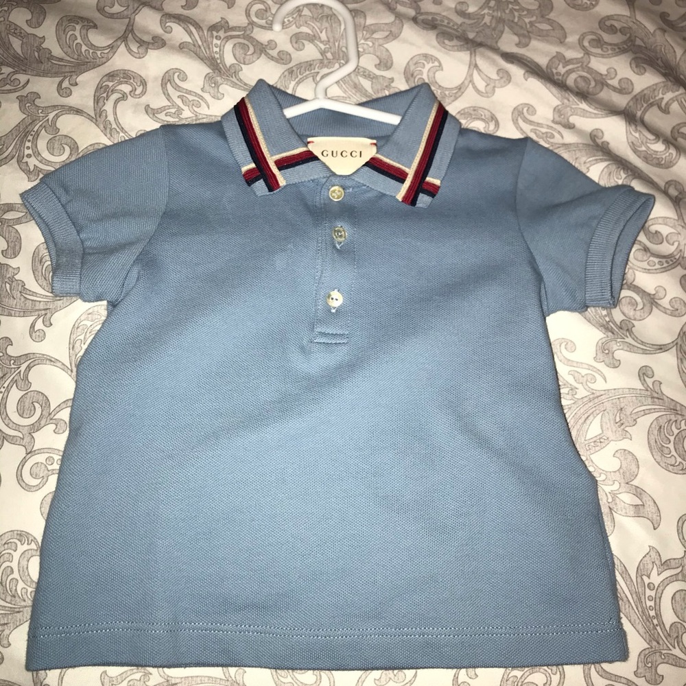 Infant Gucci Short Sleeve Polo